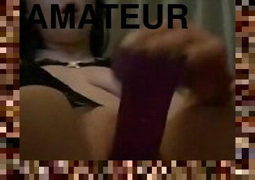 gros-nichons, masturbation, chatte-pussy, amateur, jouet, serrée, gode, assez, solo, virgin