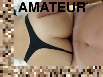 cul, gros-nichons, levrette, écolière, amateur, ados, point-de-vue, collège, blonde, petits-seins