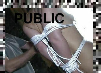 publiczne, bdsm, solo, zniewolenie