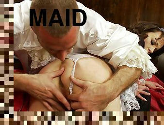 Naughty House Maids - Slutty French Maid Is Down To Ple