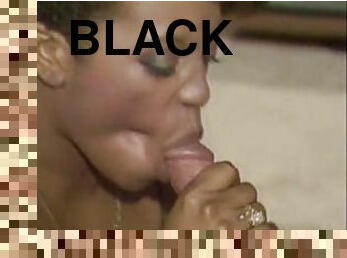 White dude nails black chick in classic scene