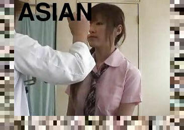 Gyno exam for sexy Asian youth