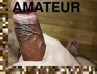 papa, poilue, masturbation, amateur, ejaculation-sur-le-corps, énorme-bite, gay, massage, black, pieds