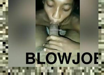 Today Exclusive- Desi Bangla Girl Give Blowjob