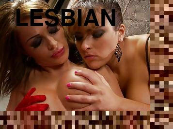 Girls Will be Girls - Lesbian mistress fucks her naught - Big tits
