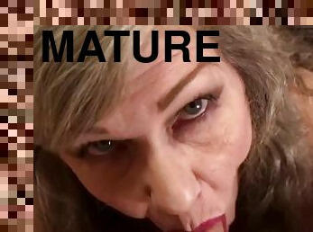 Sexy Mature Beauty Romantic ???? Valentines Day POV Cock Worship! Eye Contact•Dirty Talk•Throatpie!