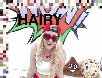 Samantha rone posing in tight tank top, red shorts and backwards cap