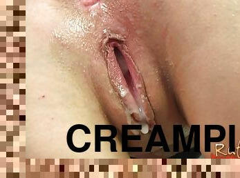 Cock sharing leads to anal creampie