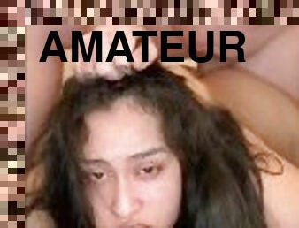 rumpe, doggy, amatør, anal, interracial, hjemmelaget, latina, par, ludder, cum