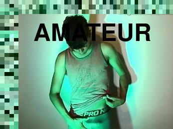 amateur, gay, danse, fétiche, solo, minet