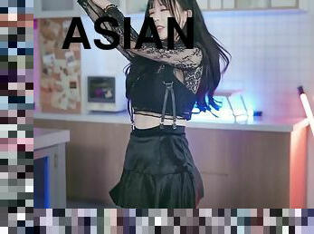 Asian tiktok bilibili video Korean BJ dance TWO - official musicLike a catbilibilii yuki