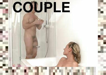Erotic fucking in the bathroom with cock hungry blondie Zuzana Z