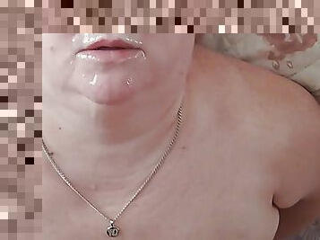 masturbation, russe, amateur, mature, fellation, ejaculation-sur-le-corps, milf, maison, maman, fellation-profonde