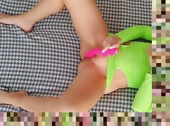 klit, mastrubacija, orgazem, milf, igrača, fingering, drobcena