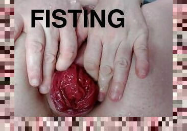 röv, fisting, orgasm, fitta-pussy, kvinnligt-sprut, amatör, anal, milf, hardcore, gagging