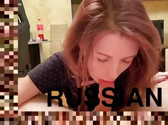 Russian wife redhead blowjob pretty FIXED FRAMERATE