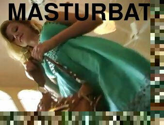 Exhibitionist masturbating in hallway