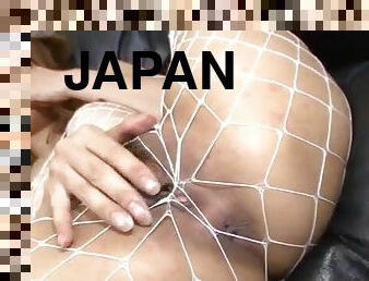Wild dildo play with sexy Japanese Moe Aizawa