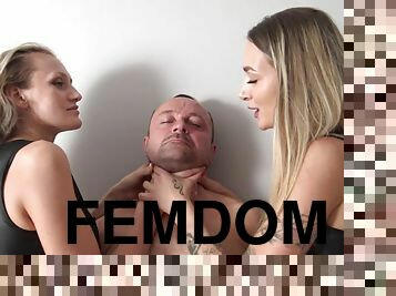 Giantess choking by Femdom Austria
