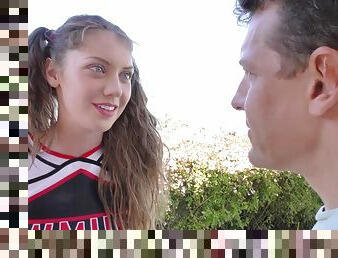 Hardcore fucking with gorgeous cheerleader Elena Koshka. HD