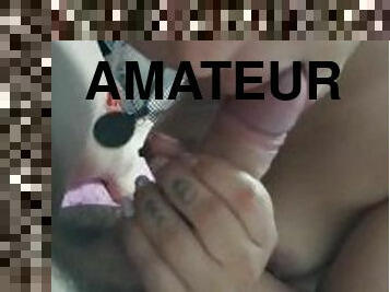 Mamada rápida antes de que llegue su madre del trabajo 100%amateur