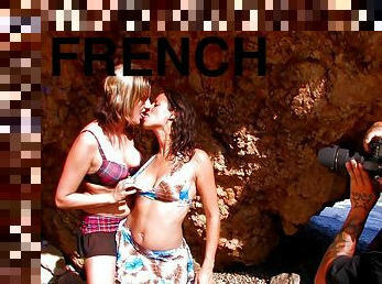French girl next door try amateur porn outdoor