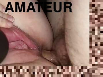 Using my vibrator during anal!