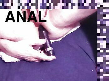 anal, ejaculation-sur-le-corps, jouet, gay, branlette, gode, fétiche, solo