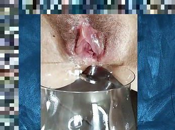 pissing, cipka, anal, mamuśki, zabawka, w-domu, gwiazda-porno, pov, blondynka, obcisłe