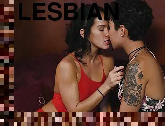 Honey Gold and Megan Rain finally get to satisfy each other