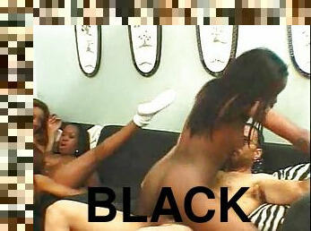 Black orgy gets awfully arousing