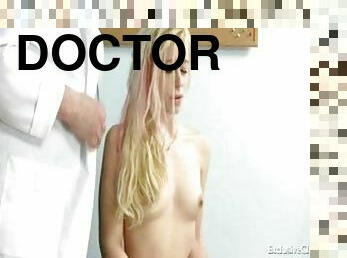 babes, médecin, ados, blonde, petits-seins