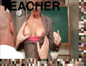 Teacher demonstrates sex for students