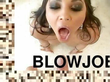 Big cock POV blowjob and a great facial