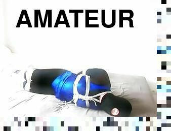 amateur, bdsm, ligotée, fétiche, solo, bondage