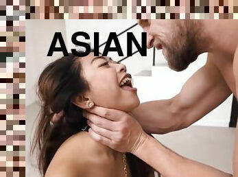 Asian vixen hardcore rough sex movie