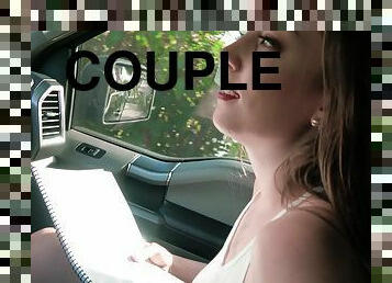 Jessie Wylde spreads her legs for a great fuck in a car