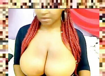 Ebony Kelly on webcam