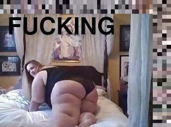 Pretty BBW Fucking on Webcam