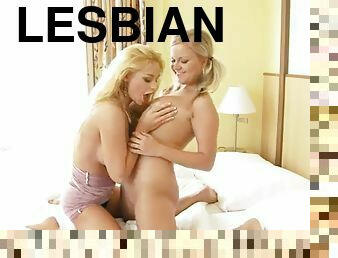 fisting, lesbijskie, blondynka