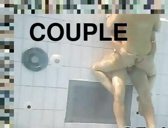 public, amateur, hardcore, couple, drôle, piscine