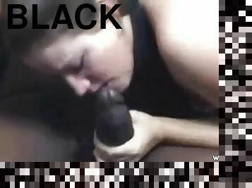 Big black man fucks white bitch hard