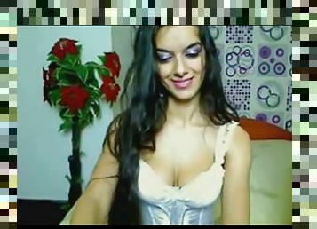 Romanian Chick Gets Anal Fucked On Webcam