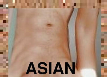 asiatique, amateur, gay, collège, solo, bisexuels, réalité, bite, taquinerie