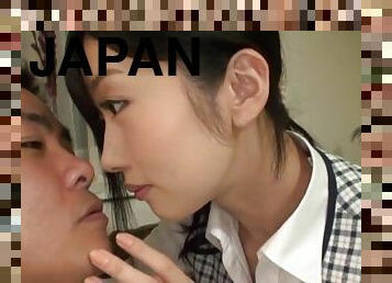 Naughty Japanese college girl sucking a dick - Ootsuki Hibiki