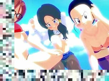 Dragon Ball Z EX 3  Part 1  Videl and A18 Almost catch Gohan  Watch full 1hr movie on Patreon