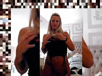 Wife teasing on cam