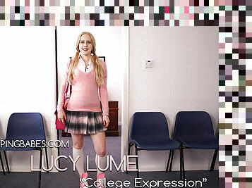 Lucy Lume - College Expression - BoppingBabes