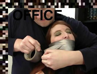 Office To Basement Bondage Fetish