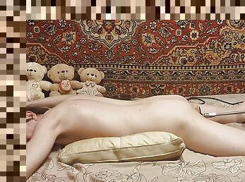 masturbation, russe, maigre, amateur, anal, jouet, gay, maison, esclave, salope